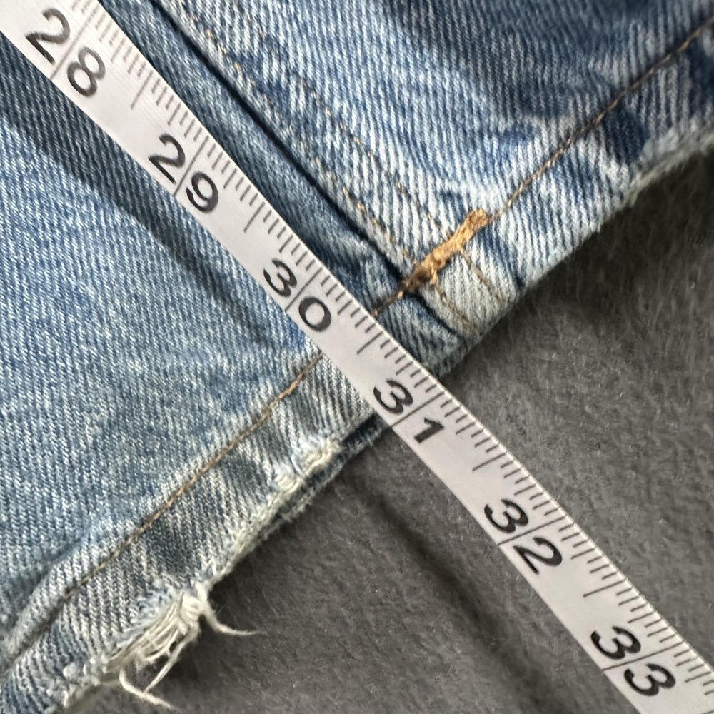Aeropostale Curvy 90s Baggy Jeans Womens 18 Blue Light Wash High Rise Relaxed - Picture 12 of 15